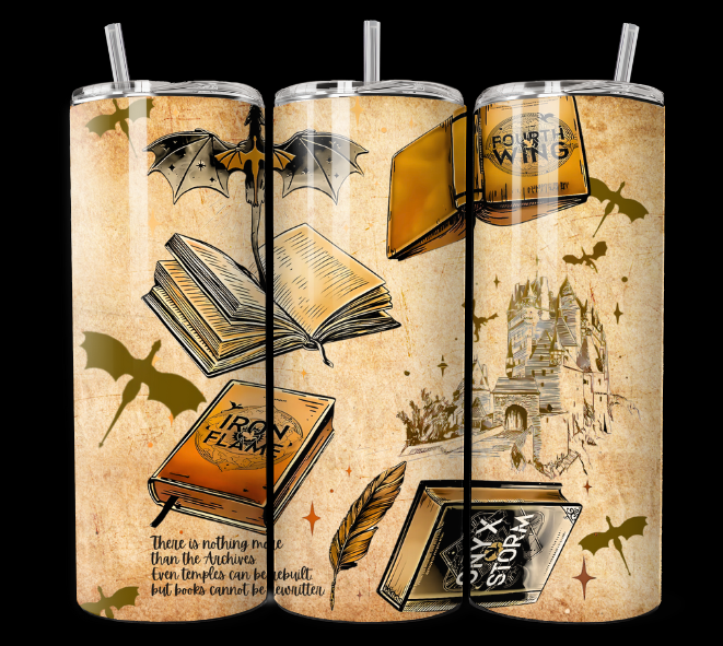 Forth Wing Inspired - Tumbler