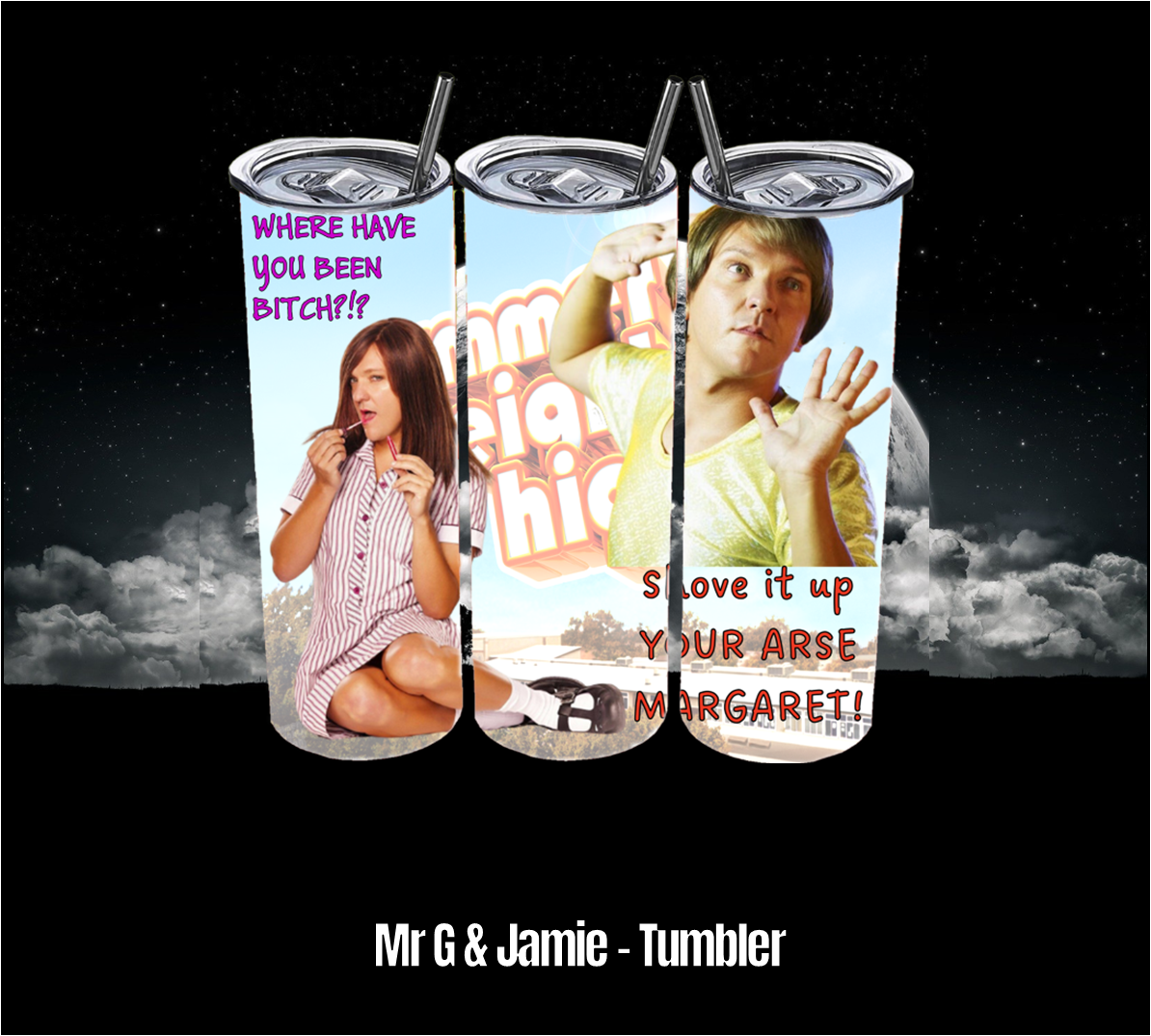 Mr G & Jamie - Tumbler