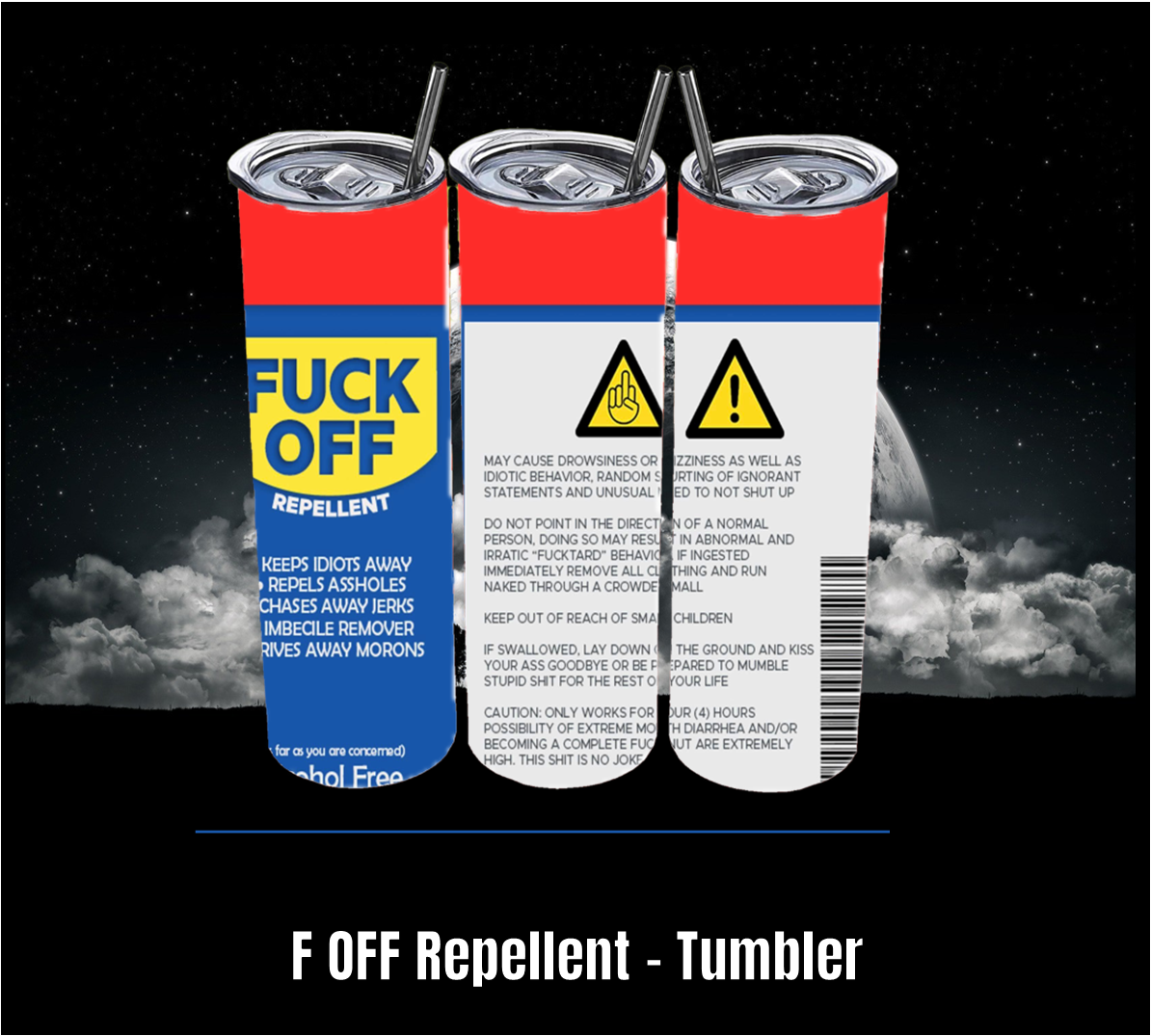 F OFF Repellent - Tumbler