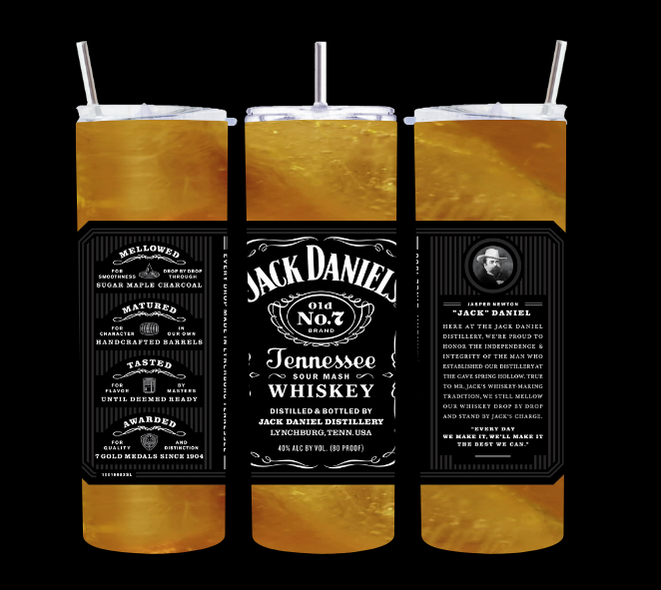 Jack Daniels Bottle - Tumbler