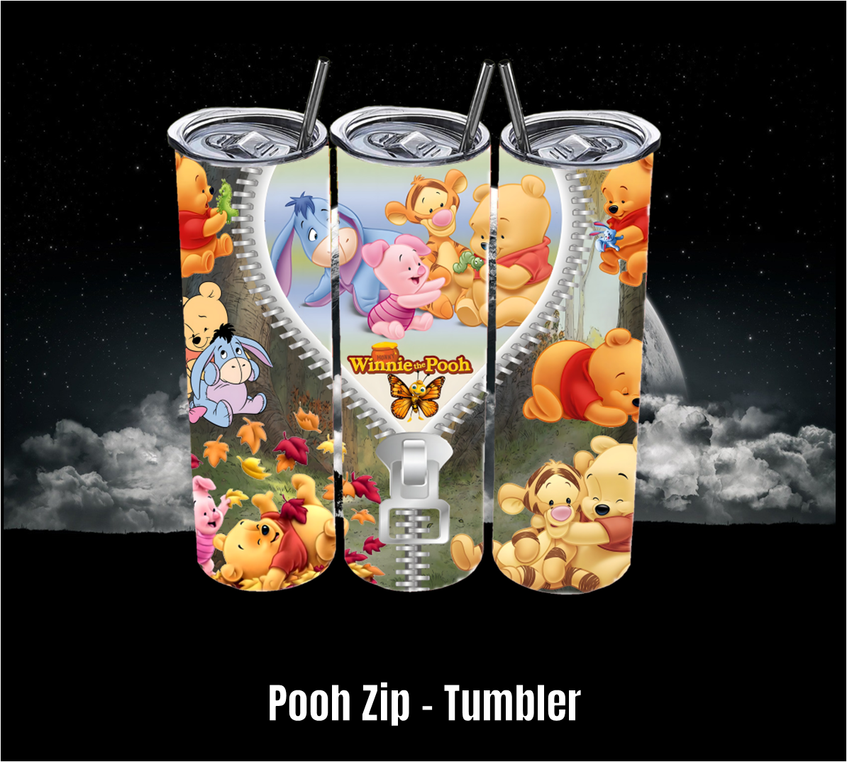 Pooh Zip - Tumbler