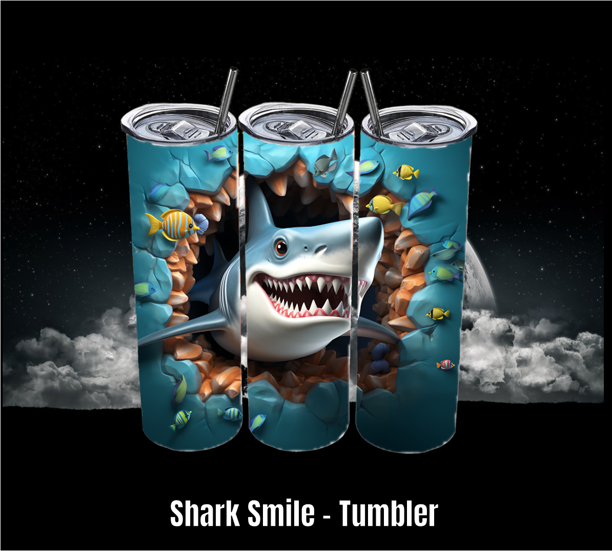 Shark Smile - Tumbler