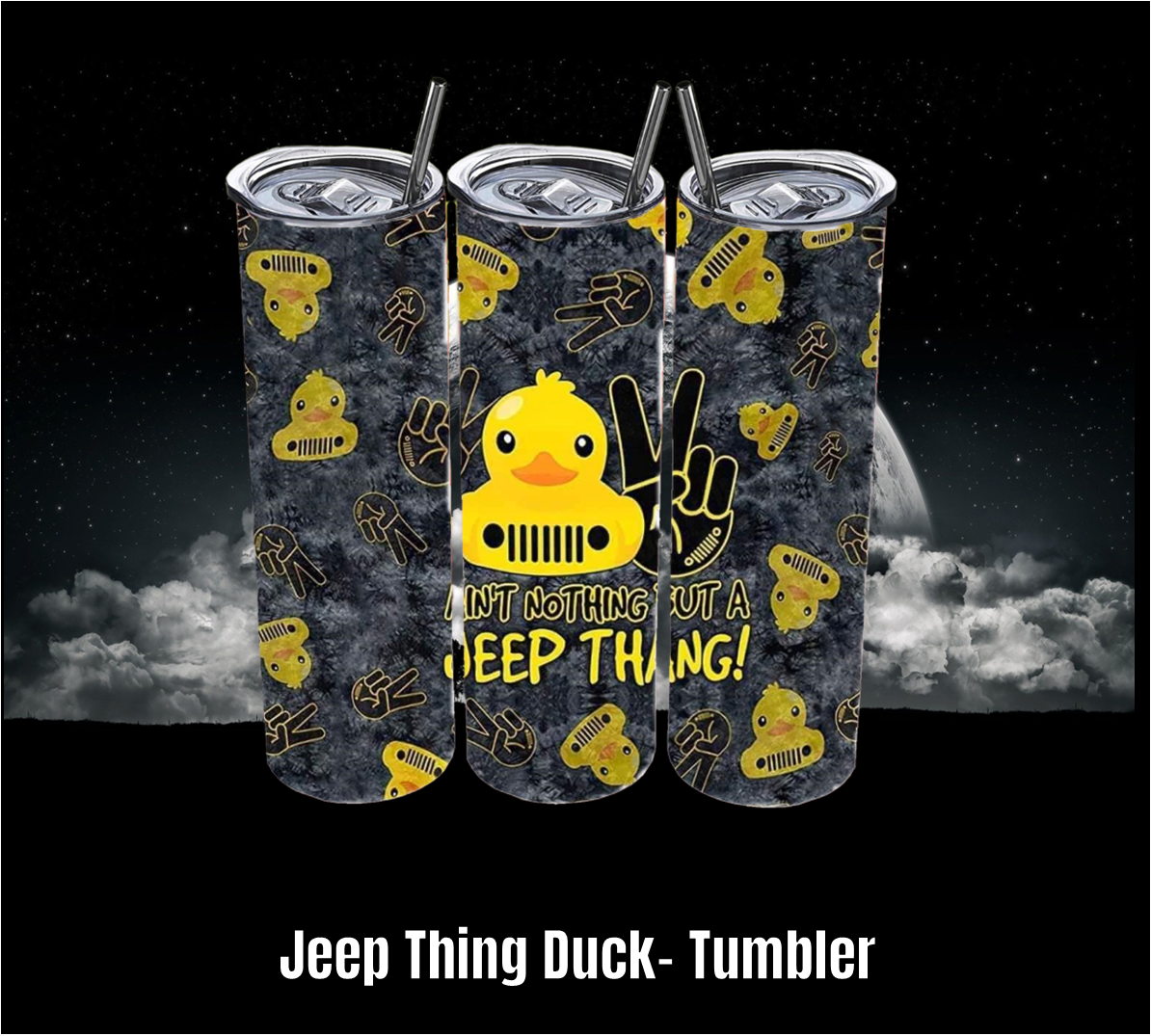 Jeep thing Duck - Tumbler