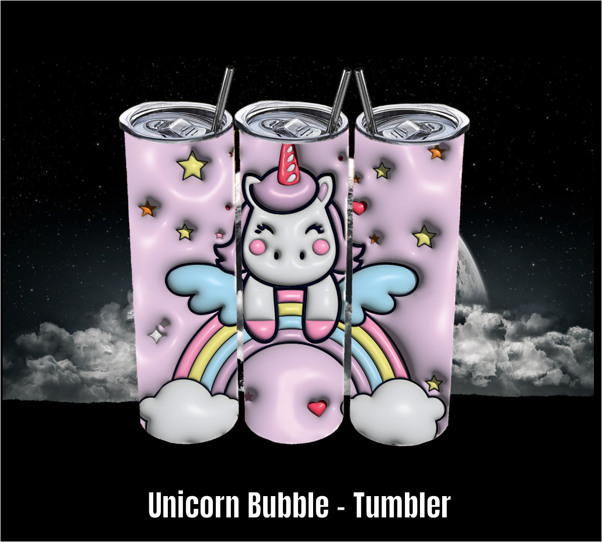 Unicorn Bubble - Tumbler