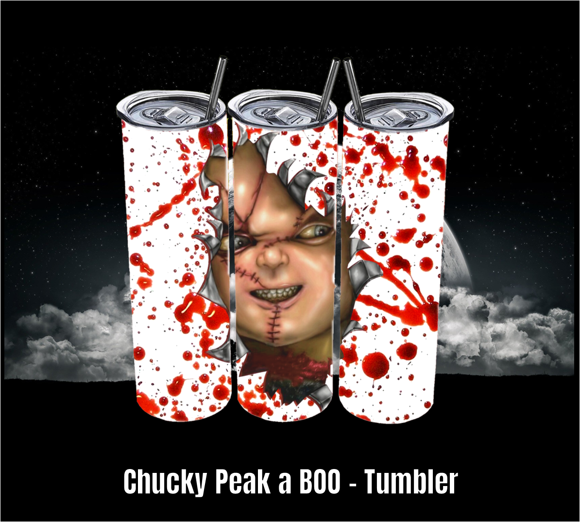 Chucky Peak a Boo - Tumbler