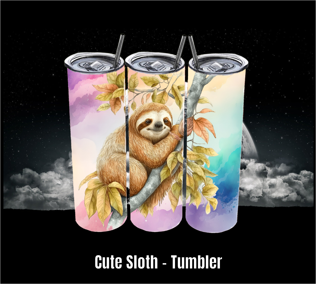 Cute Sloth - Tumbler