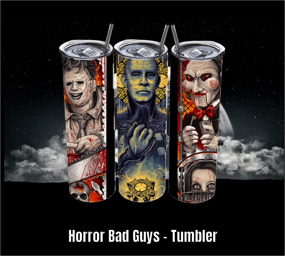 Horror Bad Guys - Tumbler