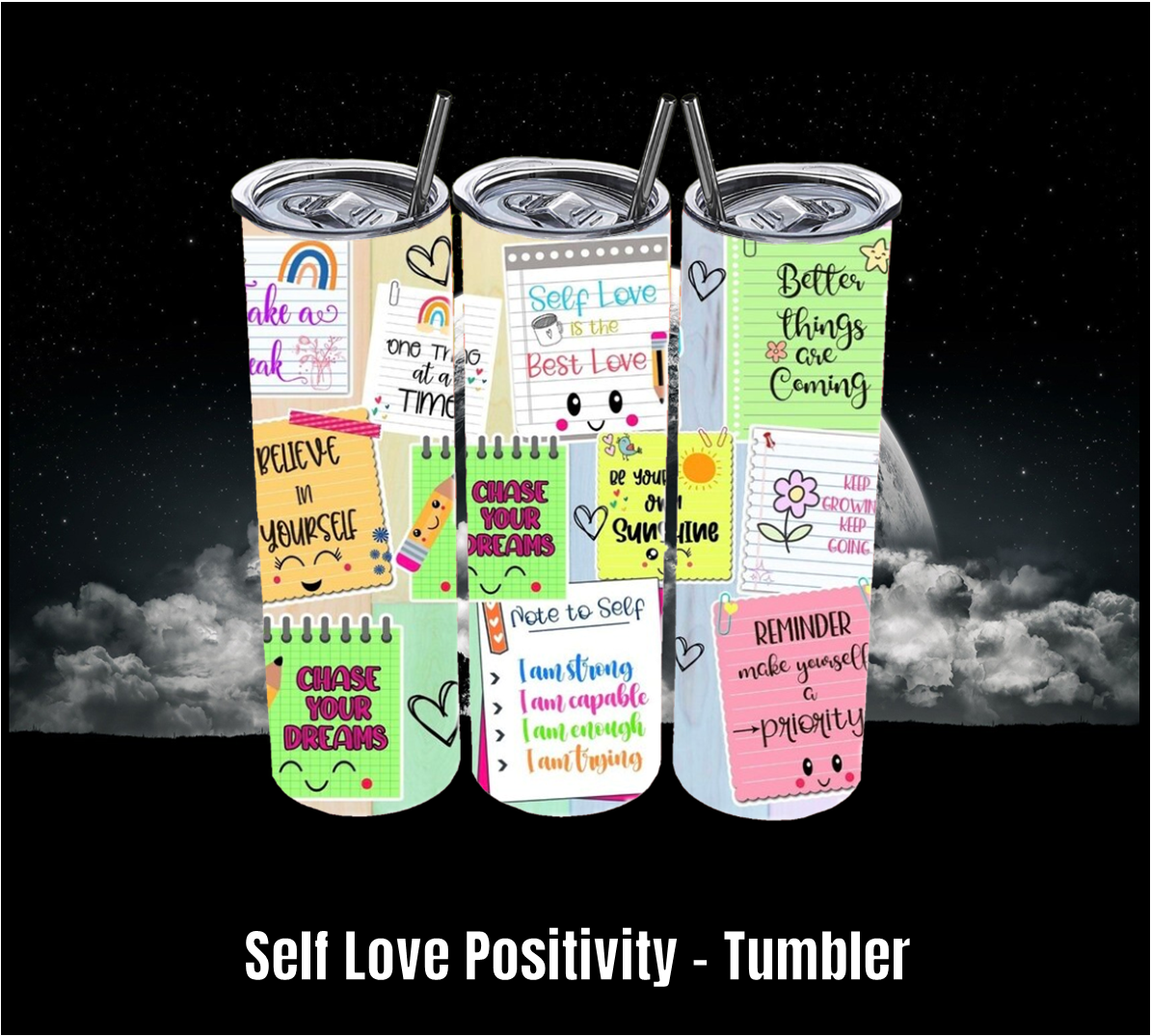 Self Love Positivity - Tumbler