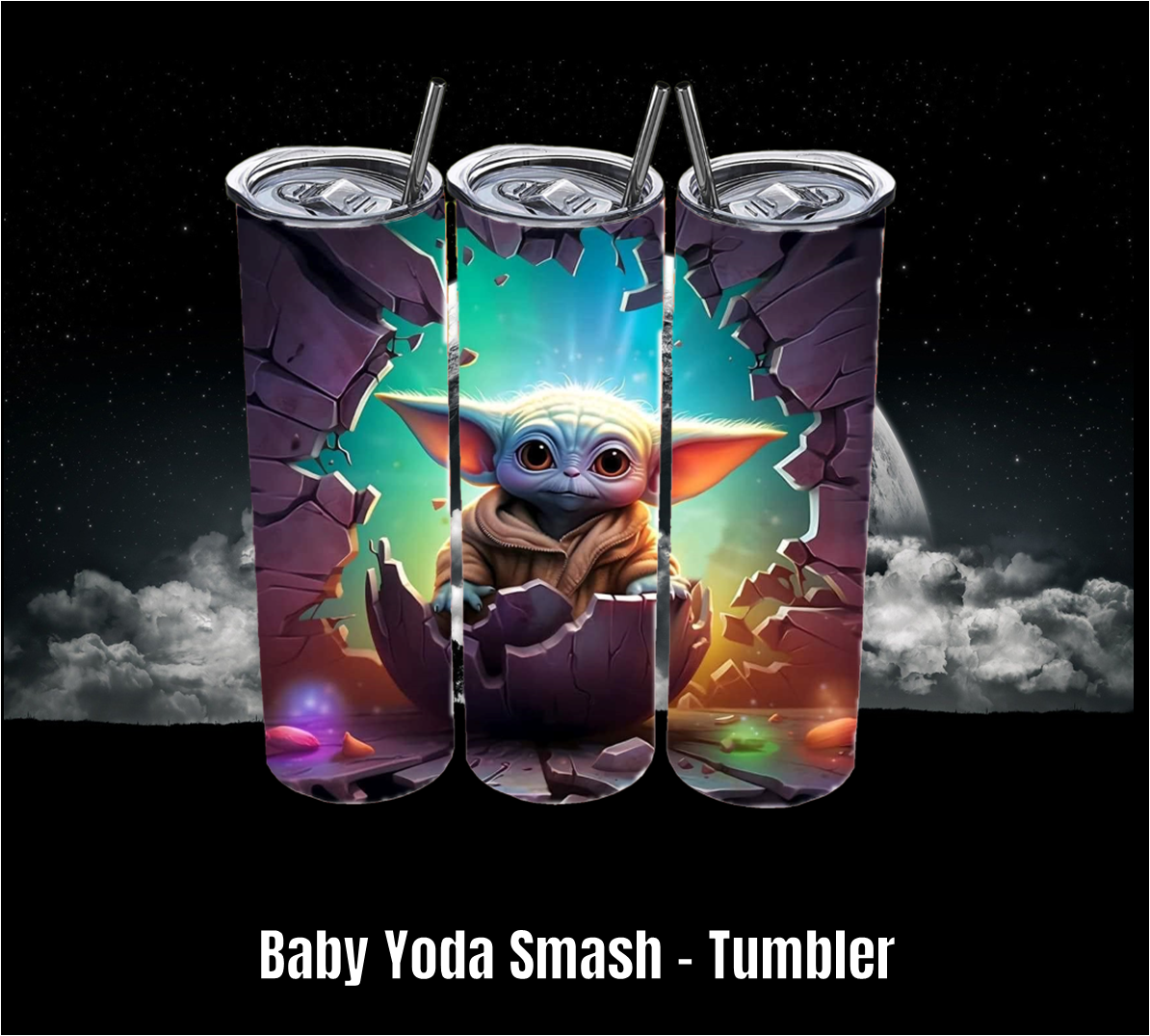 Green Baby Alien Smash - Tumbler