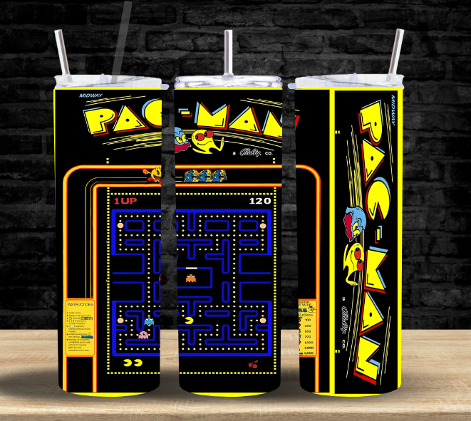 Pacman Arcade Game - Tumbler