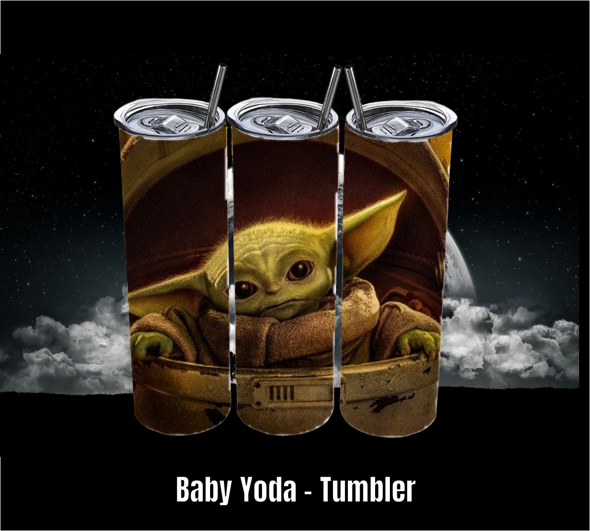 Green Baby Alien - Tumbler