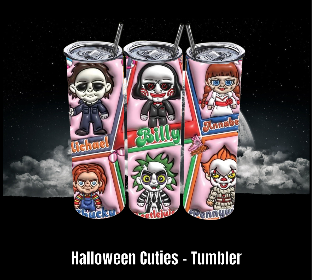 Halloween Cuties - Tumbler