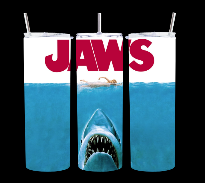 JAWS Movie Poster - Tumbler