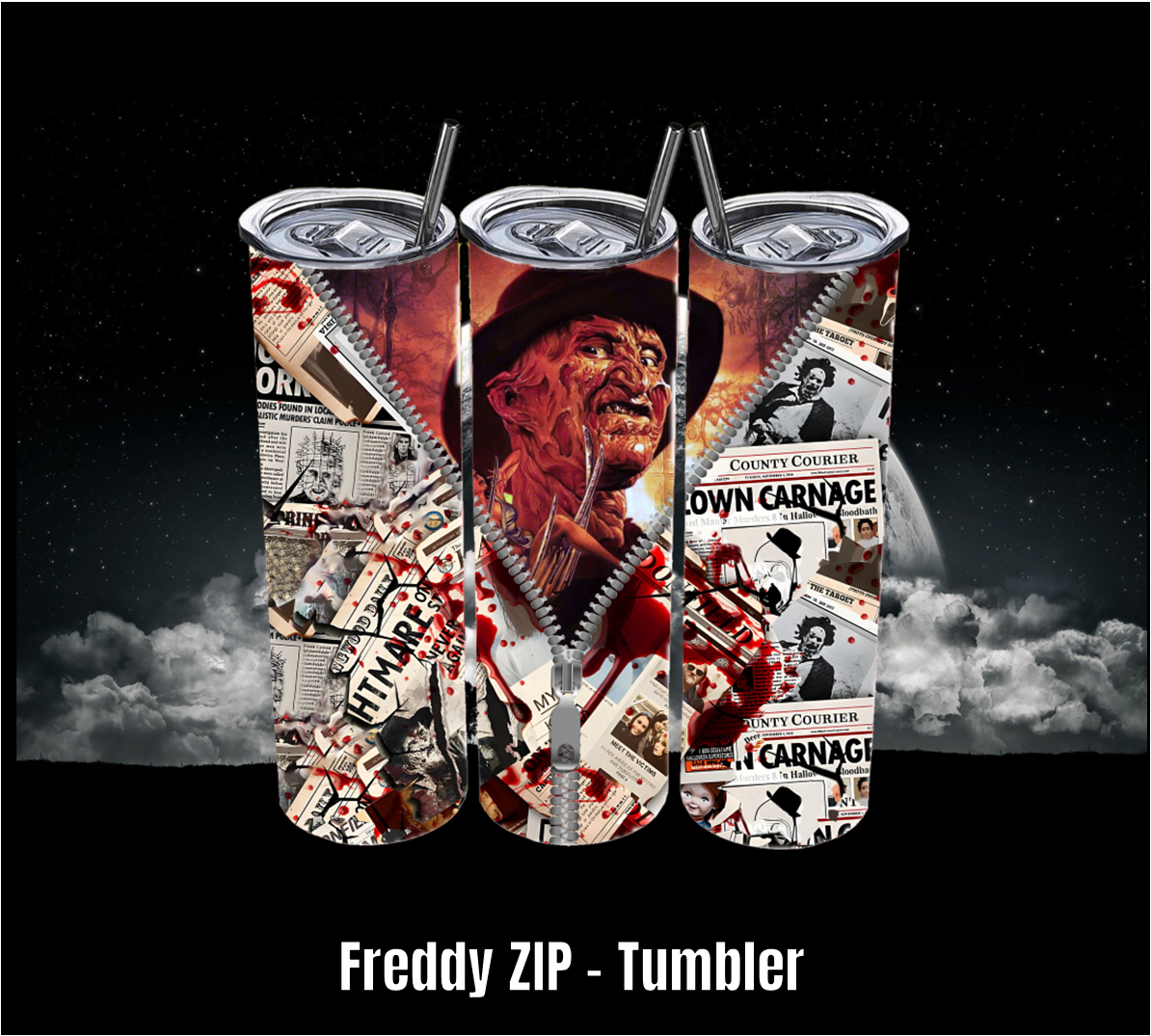 Freddy Zip - Tumbler