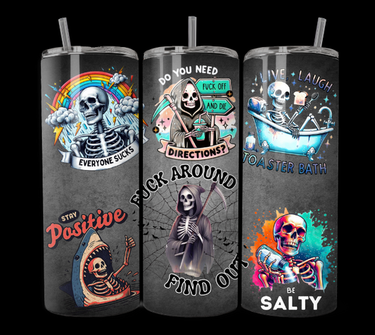 salty skellingtons - Tumbler