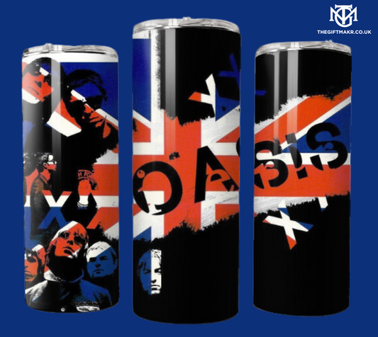 Oasis Union Jack Black - Tumbler