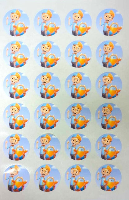 Personalised Stickers - 12/24 Per Sheet