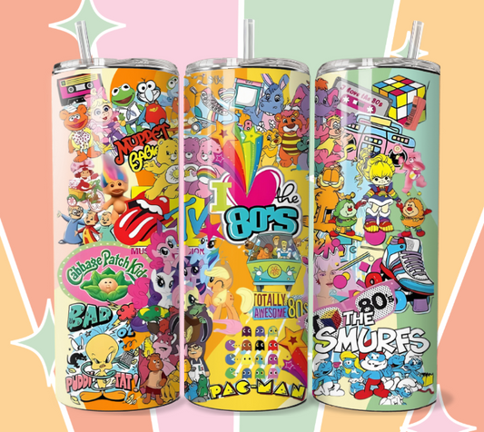 80s Cartoon Inspired - Tumbler