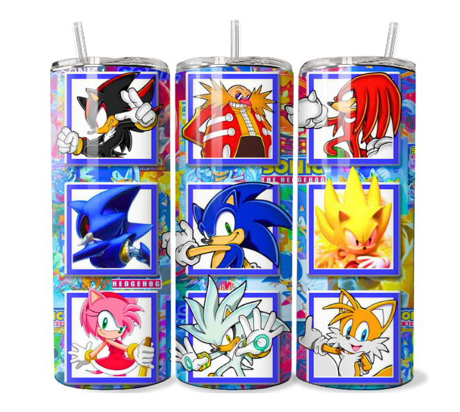 Sonic Squares - Tumbler