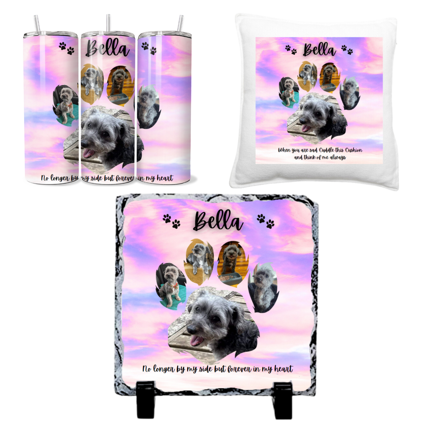 Paw Print Memorial Items