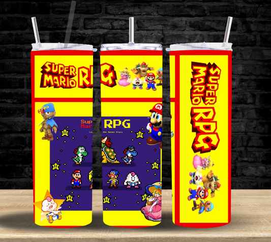 Super Mario RPG Arcade Game - Tumbler