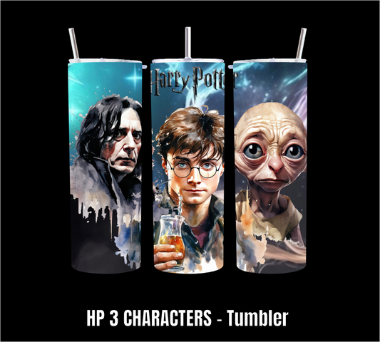 HP 3 Characters - Tumbler