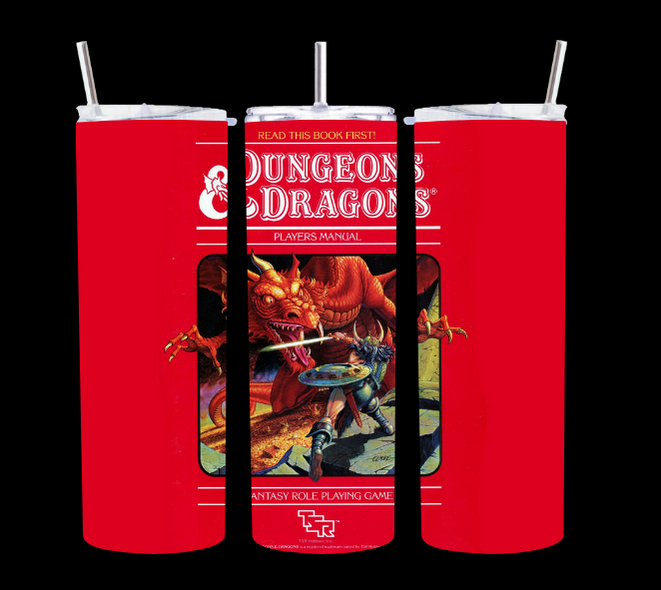 Dungeon's & Dragon's - Tumbler