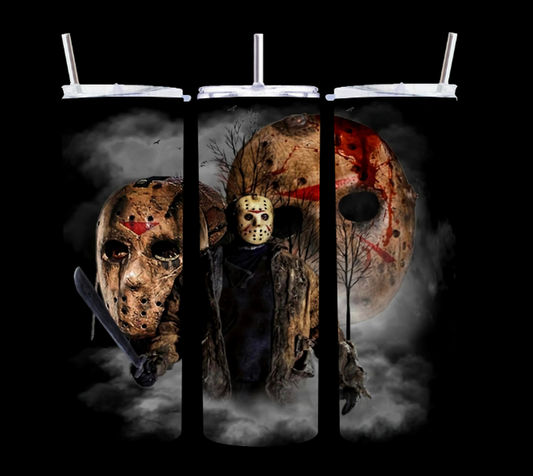 Horror 13th Jason - Tumbler