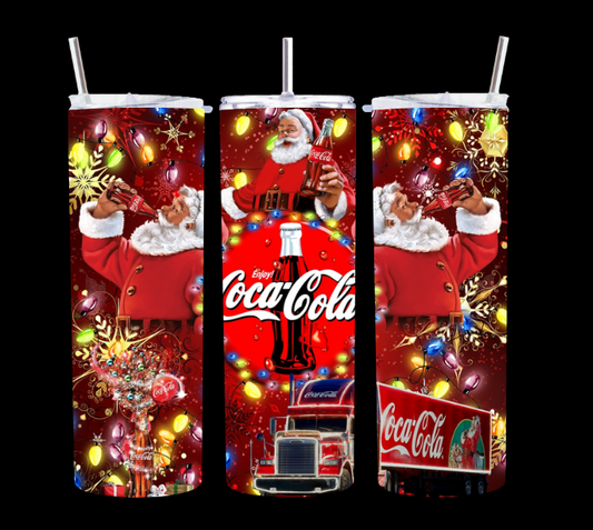 Coke Christmas Truck - Tumbler