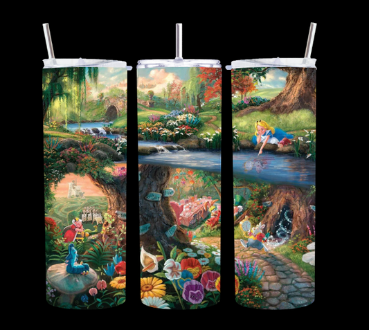 Alice in Wonderland 6 - Tumbler