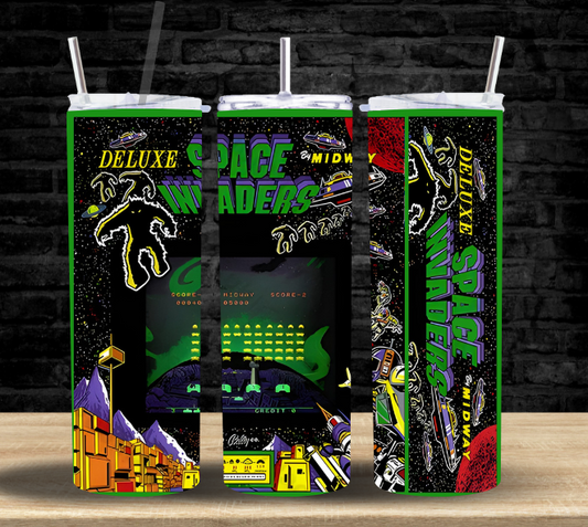 Deluxe Space Invaders Arcade Game - Tumbler