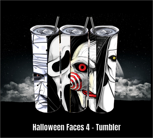 Horror Faces 4 - Tumbler