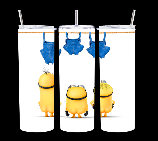 Minions Washing Line - Tumbler