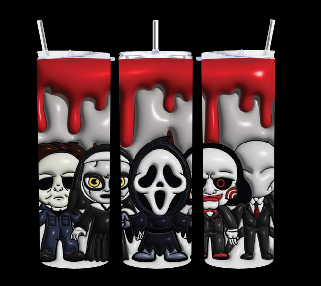 Horror Funkopop - Tumbler