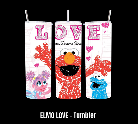 Elmo LOVE - Tumbler