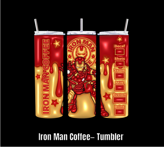 Iron Man Coffee - Tumbler