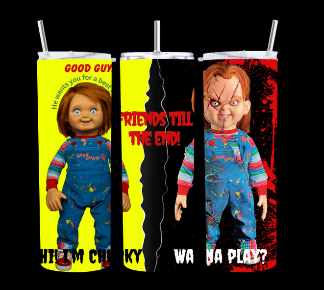 I'm Chucky Wanna PLAY - Tumbler