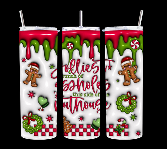 Christmas Jolliest Bunch - Tumbler