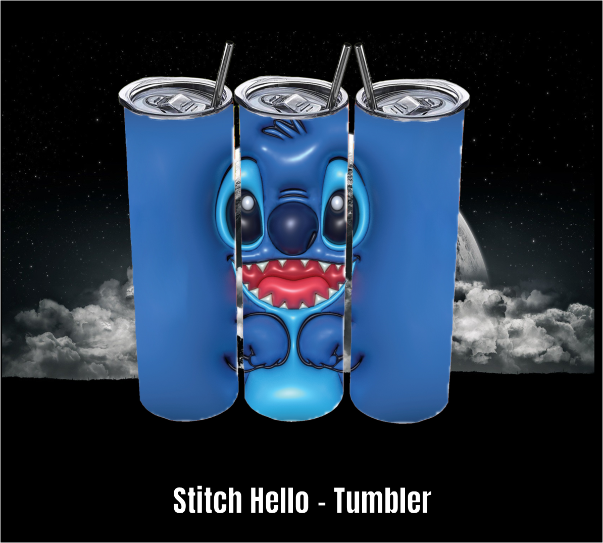 Stitch Hello - Tumbler