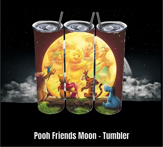 Pooh FRIENDS Moon - Tumbler