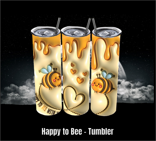 Happy to Bee - Tumbler