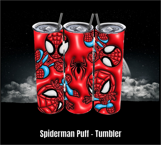 Spiderman Puff - Tumbler