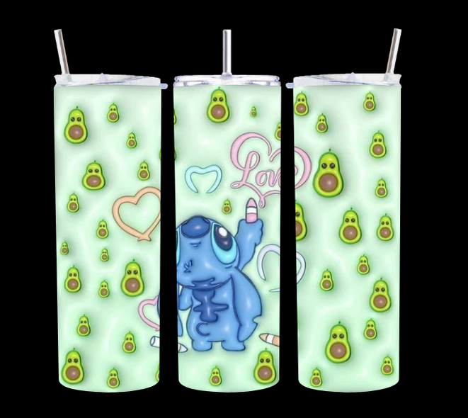 Stitch Avo Love - Tumbler