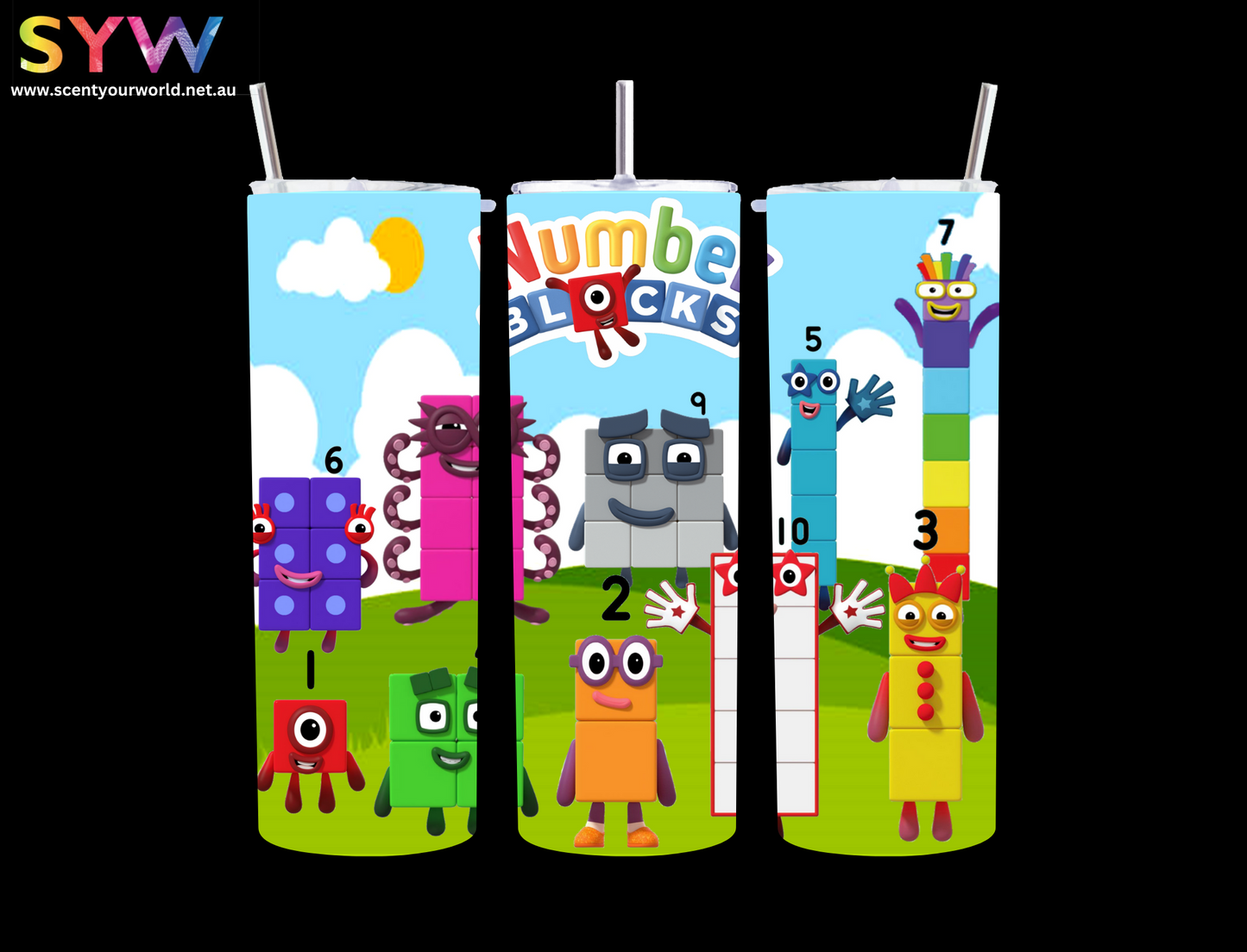 NumberBlocks - Tumbler