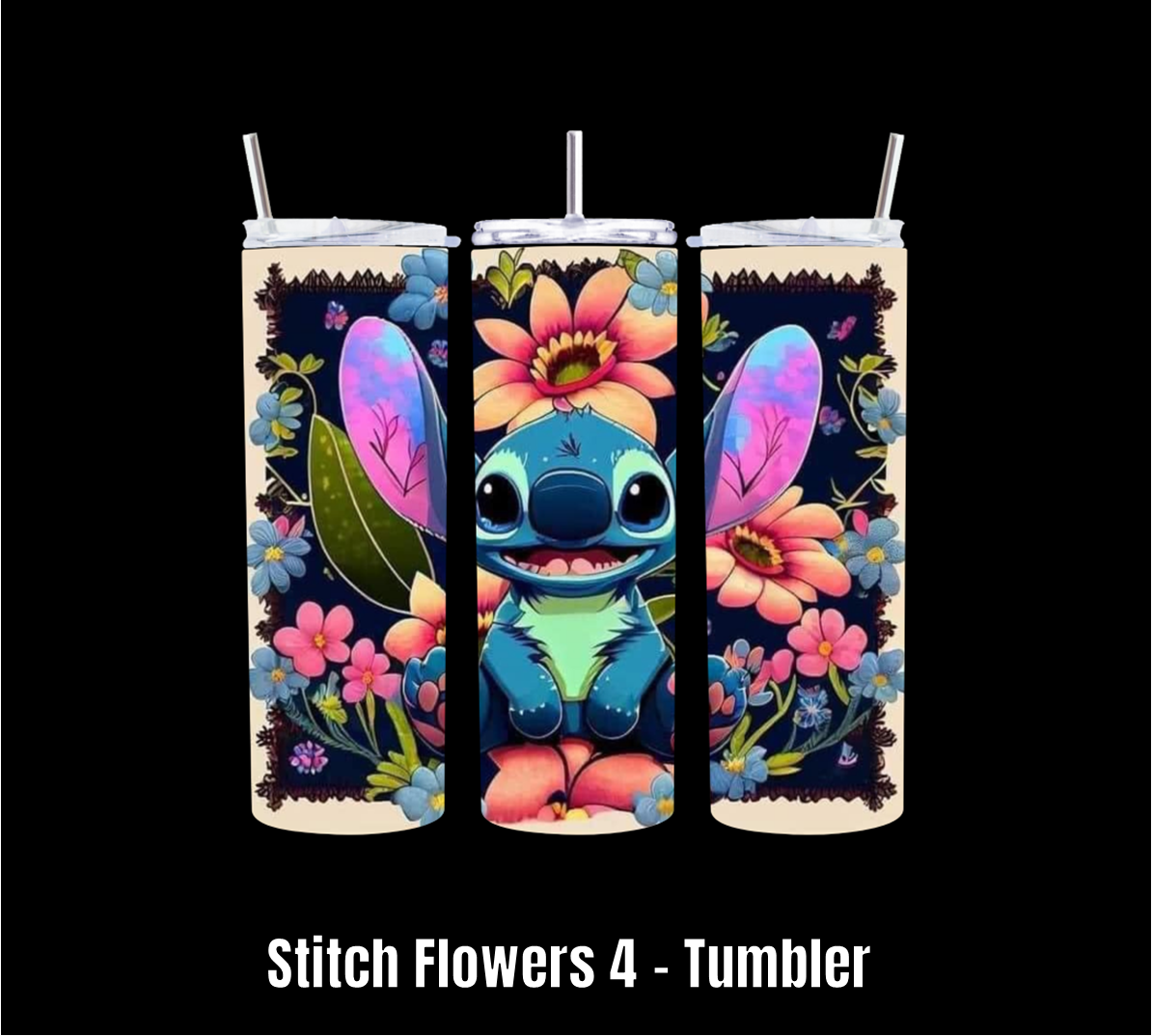 Stitch Flower 4 - Tumbler