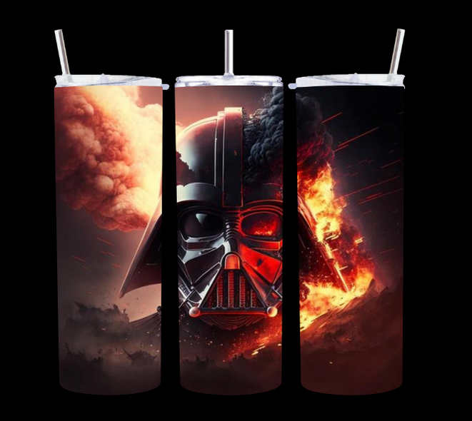 Darth Vader Fire - Tumbler