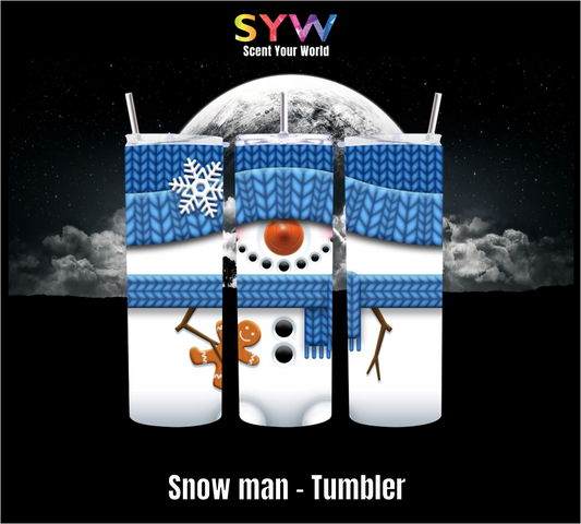 Snow Man Tumbler - Tumbler