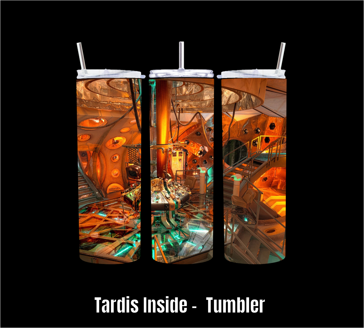 Tardis Inside - Tumbler