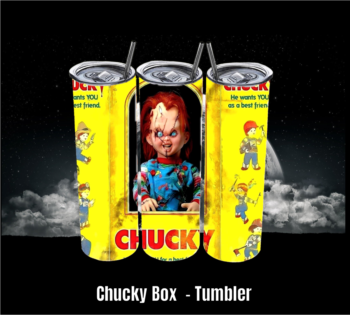 Chucky Box - Tumbler