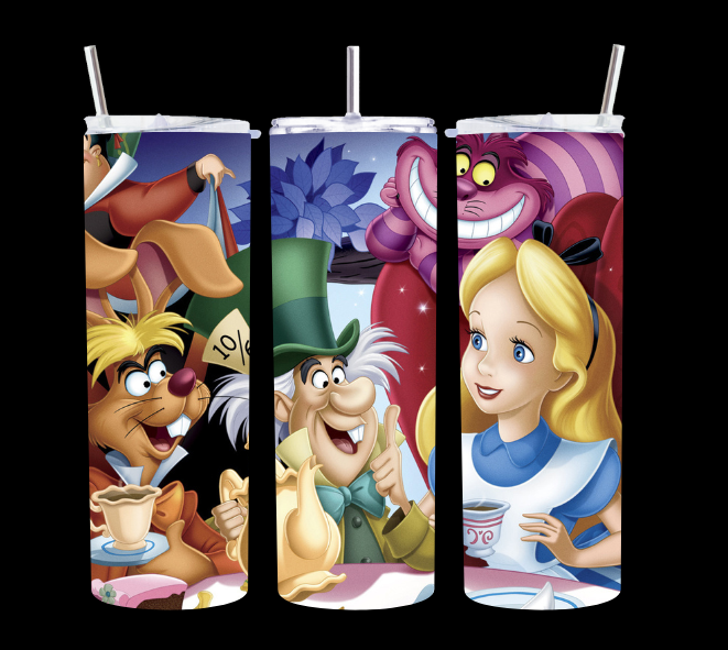 Alice in Wonderland 8 - Tumbler